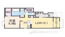 カーサ　アリエッタ間取り図面