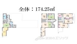 東山区上弁天町一棟貸し店舗事務所間取り図面
