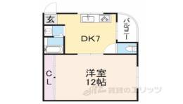 シャンテ―三矢３間取り図面