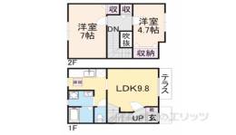 グリーンコーポＵ間取り図面