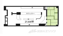 富士ハイツ筒井（テナント）間取り図面