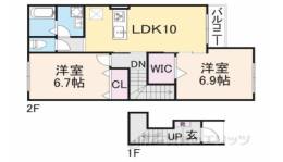 ヒルクレスト間取り図面