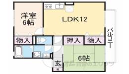 カサベルテB棟間取り図面