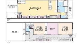 貸家間取り図面
