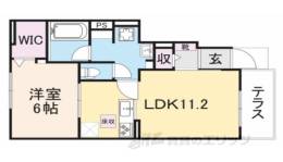 エクセレント　カーサ３　Ｂ棟間取り図面