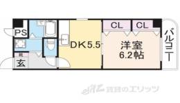 ふぁみ～ゆ東生駒間取り図面
