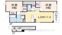 プチ　シャトーＣ間取り図面