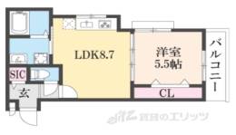 PRIVATE RASIDENCE東山七条間取り図面