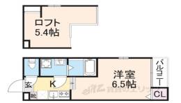 ハーモニーテラス伏見稲荷間取り図面