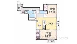 D-ROOM大覚寺間取り図面