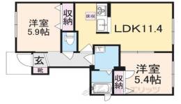 ブリリアント　ガーデン（Ｃ棟）間取り図面