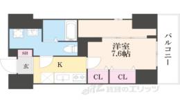 アート四条堀川間取り図面