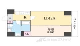 アート四条堀川間取り図面