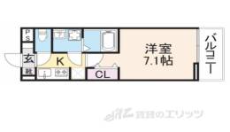 ラ・ステラ学園前間取り図面