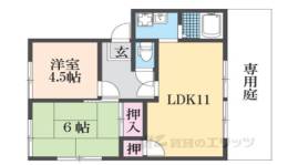 ガーデンハウス南禅寺B棟間取り図面