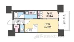 レーベン長岡天神CRESIST間取り図面