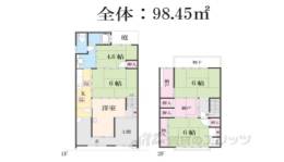 壬生森前町店舗間取り図面