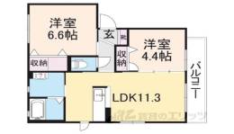 クレストヴェール五位堂間取り図面