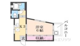 平城山パート６間取り図面