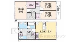 貸家間取り図面