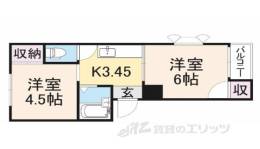 レヂーナ萱島間取り図面