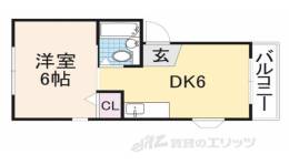 レヂーナ萱島間取り図面