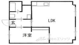プラザ花芝南都ハイツ間取り図面