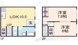 貸家間取り図面