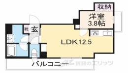 シャーメゾンＣｏｚｙＦｏｒｅｓｔ間取り図面