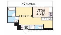 シャーメゾンＣｏｚｙＦｏｒｅｓｔ間取り図面