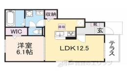 ラウンジカーサＫ間取り図面