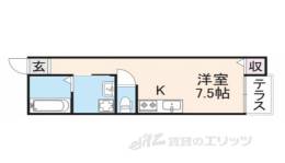 グラディート富雄駅前間取り図面