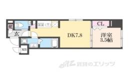 STANDZ京都駅西間取り図面