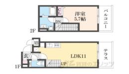 STANDZ京都駅西間取り図面