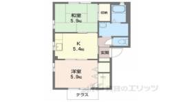 コーポラス柴田３間取り図面