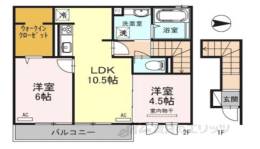 エコヴィル巻口　Ｂ棟間取り図面