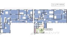 妙宅ハウス（シェアハウス）間取り図面