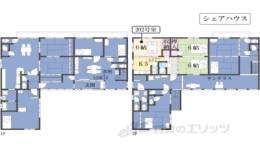 妙宅ハウス（シェアハウス）間取り図面