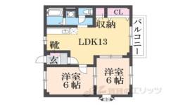 レジデンスオーク間取り図面