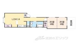 神殿マンション3号棟間取り図面