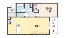 Ｌｅｎｅ　Ｃｒｉｃｃａ西大寺３間取り図面