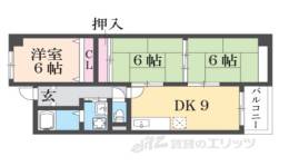 秋篠タウンハイツ間取り図面