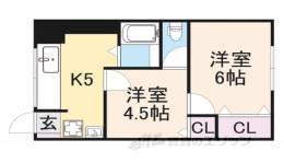 S-CUBE養父西間取り図面
