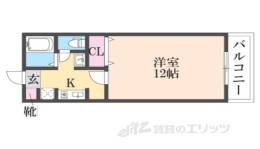 エスペランサ森川２間取り図面