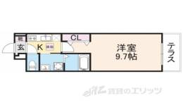 アンジュ　ド　ボヌール　香里園間取り図面
