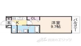 アンジュ　ド　ボヌール　香里園間取り図面