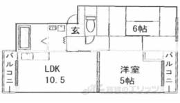 シャーンティ２間取り図面