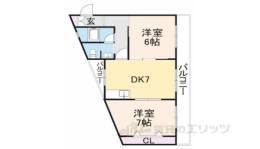 サンハイツ上村間取り図面