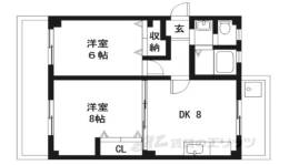 サンハイツ上村間取り図面