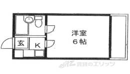 コーポ諏訪西大寺間取り図面